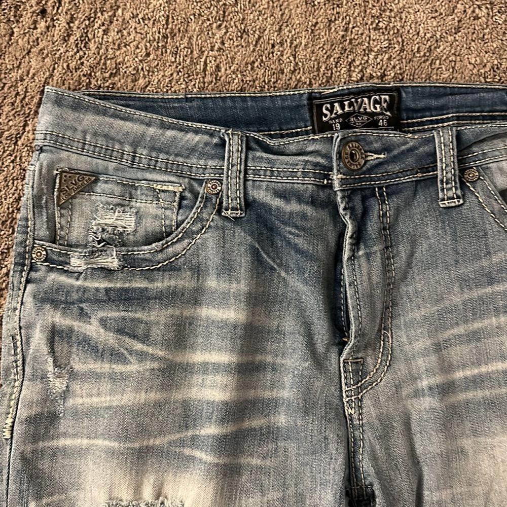 🔥Salvage like new denim from buckle size 36 x29.5 - Picture 2 of 7